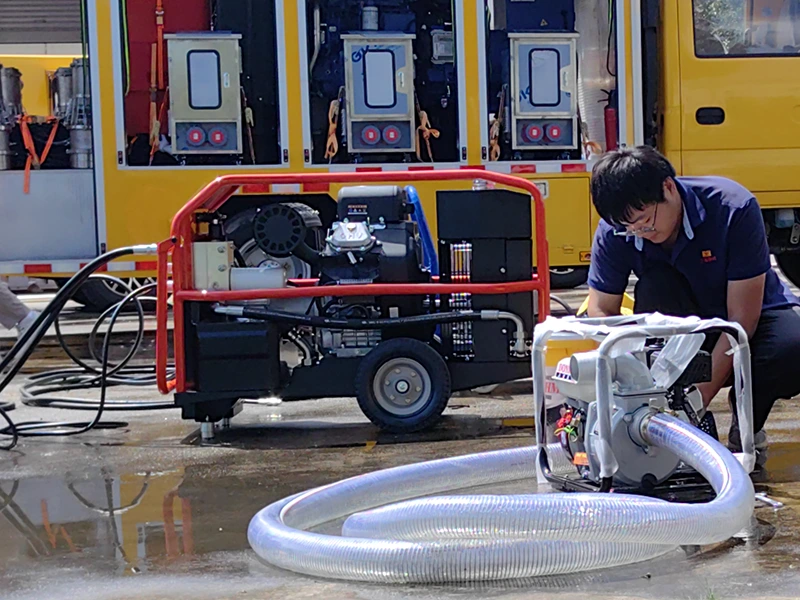Produk Nyegah Banjir Jianghe Ngaluncurkeun Set Generator Reliabilitas Luhur pikeun Kakuatan Darurat sareng Skénario Kontrol Banjir